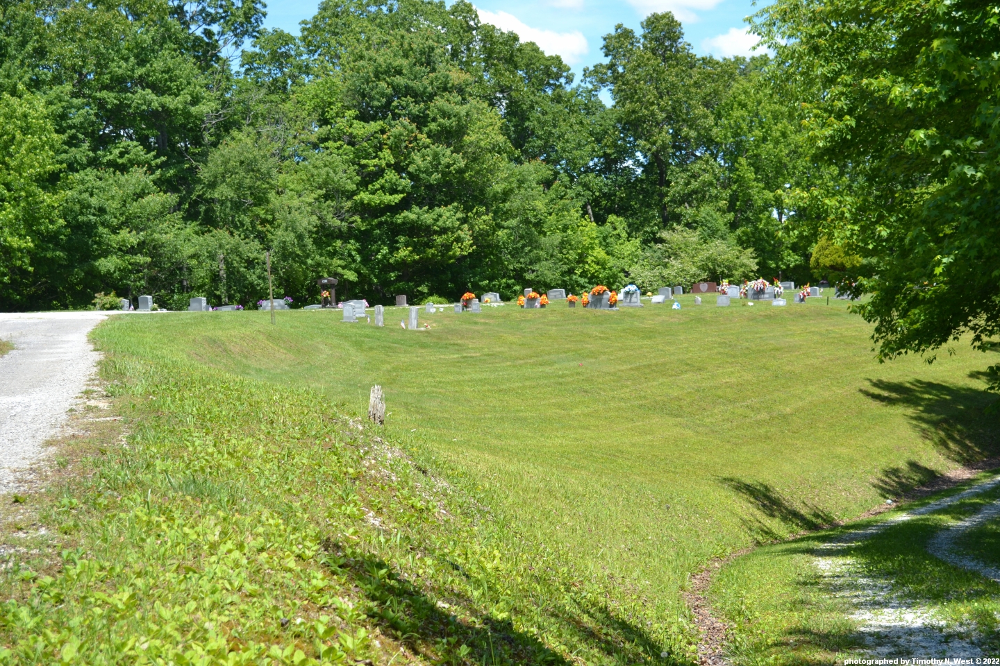 Scott Co Tn Brickyard Cemetery At Robbins 7908